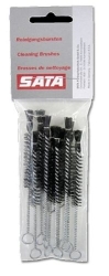 BRUSHES, SINGLE SIDE, BLACK, SMALL 10 PK